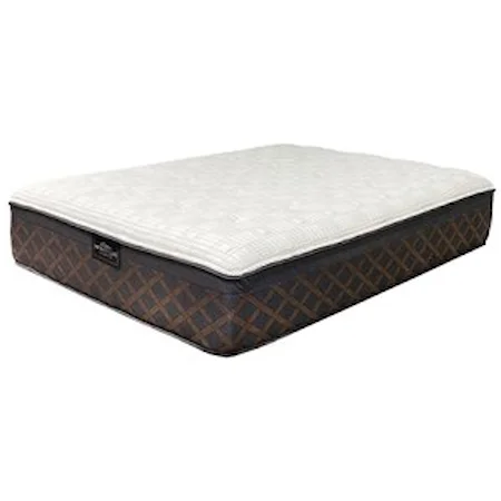 Queen 13.5" Plush Hybrid Mattress and 9" Standard Foundation